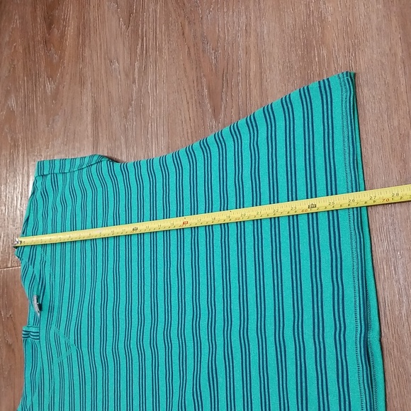 (L) T by Talbots Striped Knit Top Nautical Casual Comfortable Loungewear Comfy - Picture 3 of 7